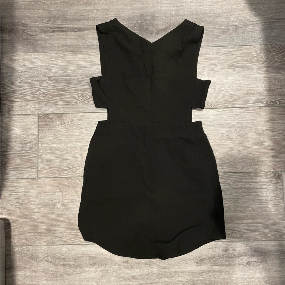 Black button up dress - Picture 2 of 4
